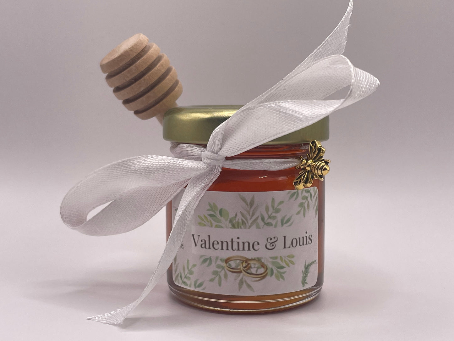 🐝 Pot De Miel 50G à personnaliser Pour Vos Mariages 🐝
