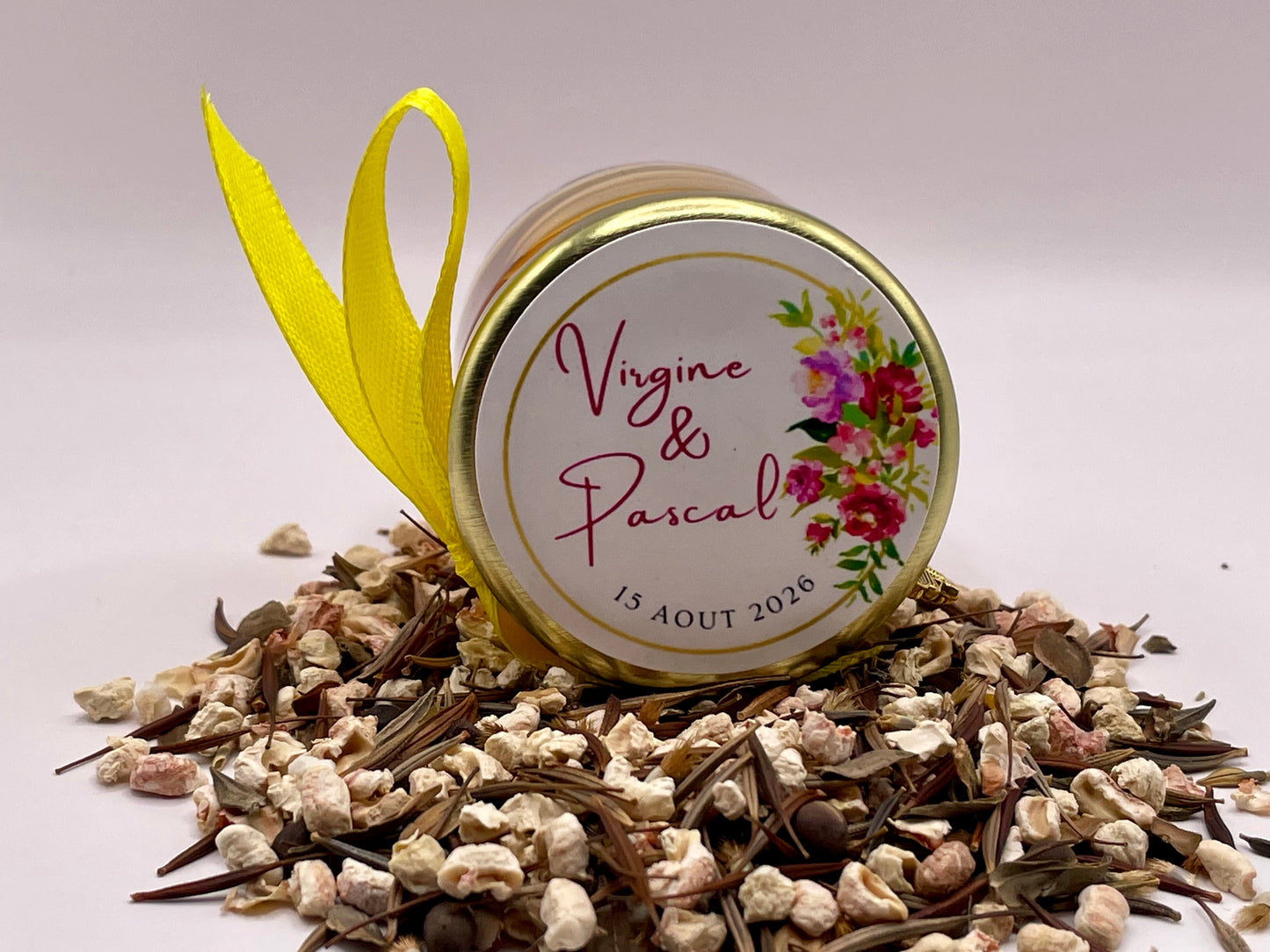 🌸 Pot De Graine De Fleurs 40ml à personnaliser Pour Vos Mariage 🌸