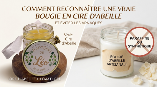 Comment reconnaître une vraie bougie en cire d'abeille (et éviter les arnaques)