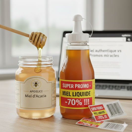 Miel authentique vs Promos miracles : Comment ne pas se faire "piquer" en ligne ?