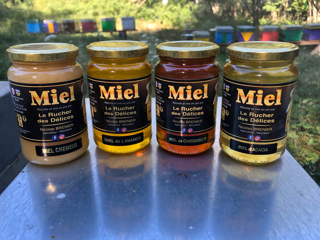 Miel d'acacia vs miel de chataignier : lequel choisir ? | Apidelice