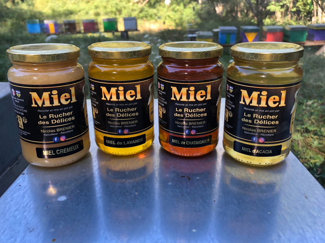 Miel d'acacia vs miel de chataignier : lequel choisir ? | Apidelice