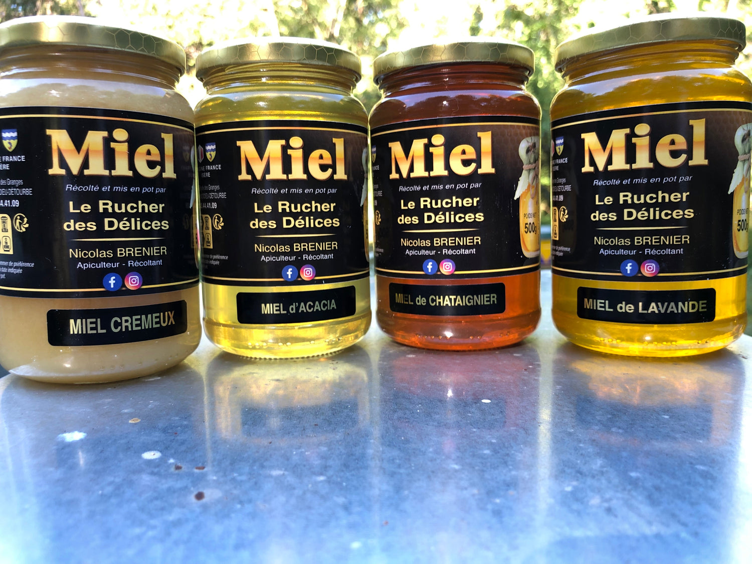 Miel artisanal - Apidelice - Nicolas BRENIER