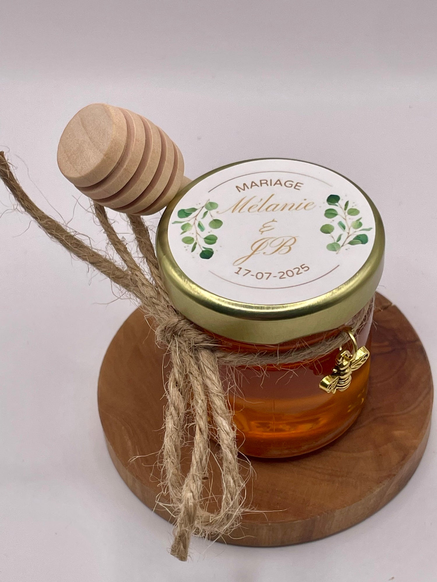 Petits Pots de Miel Personnalisés : Cadeaux Invités Uniques