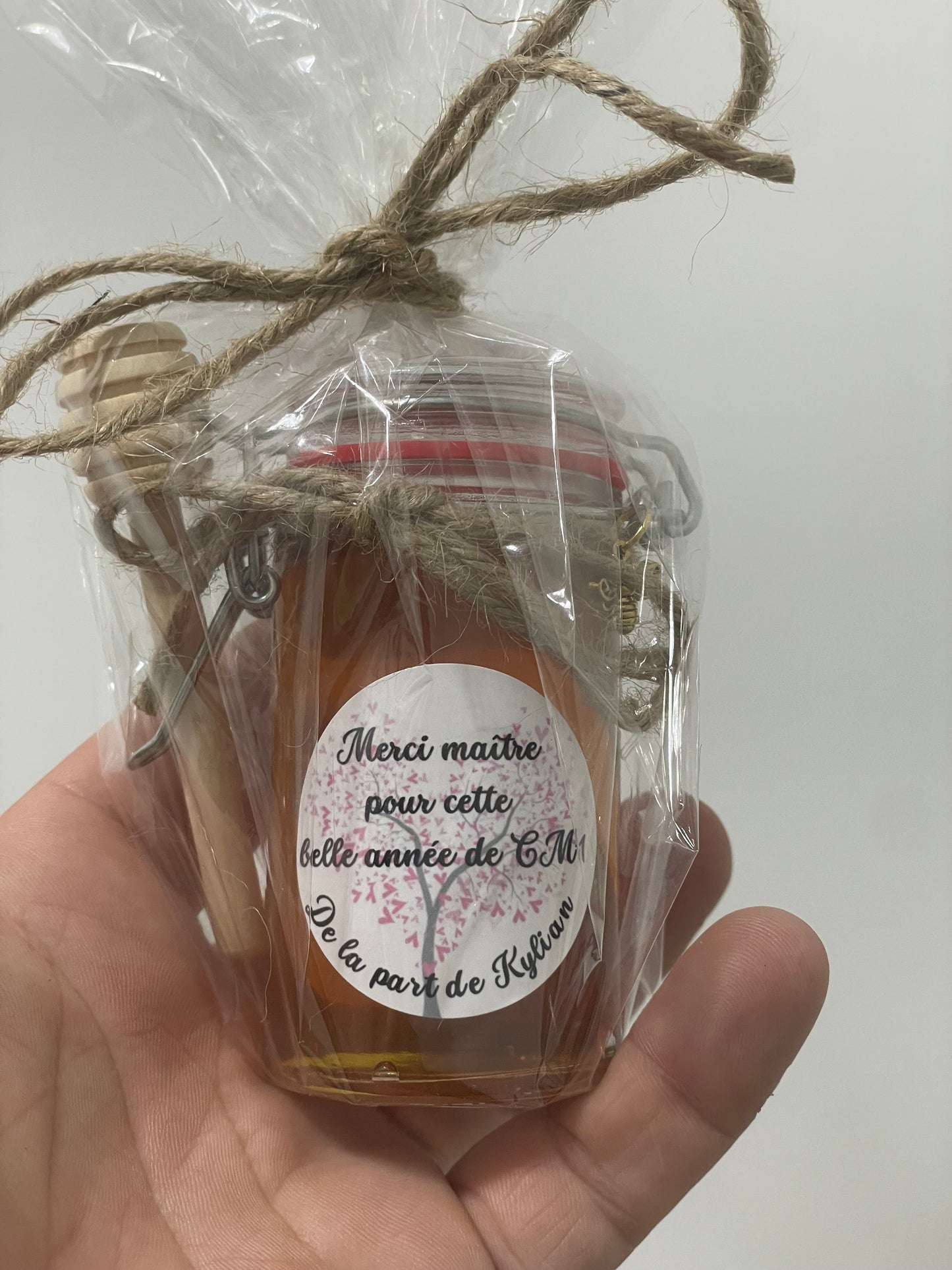 🎁 Cadeaux de fin d'année scolaire maîtresse / maître / nounou Apidelice