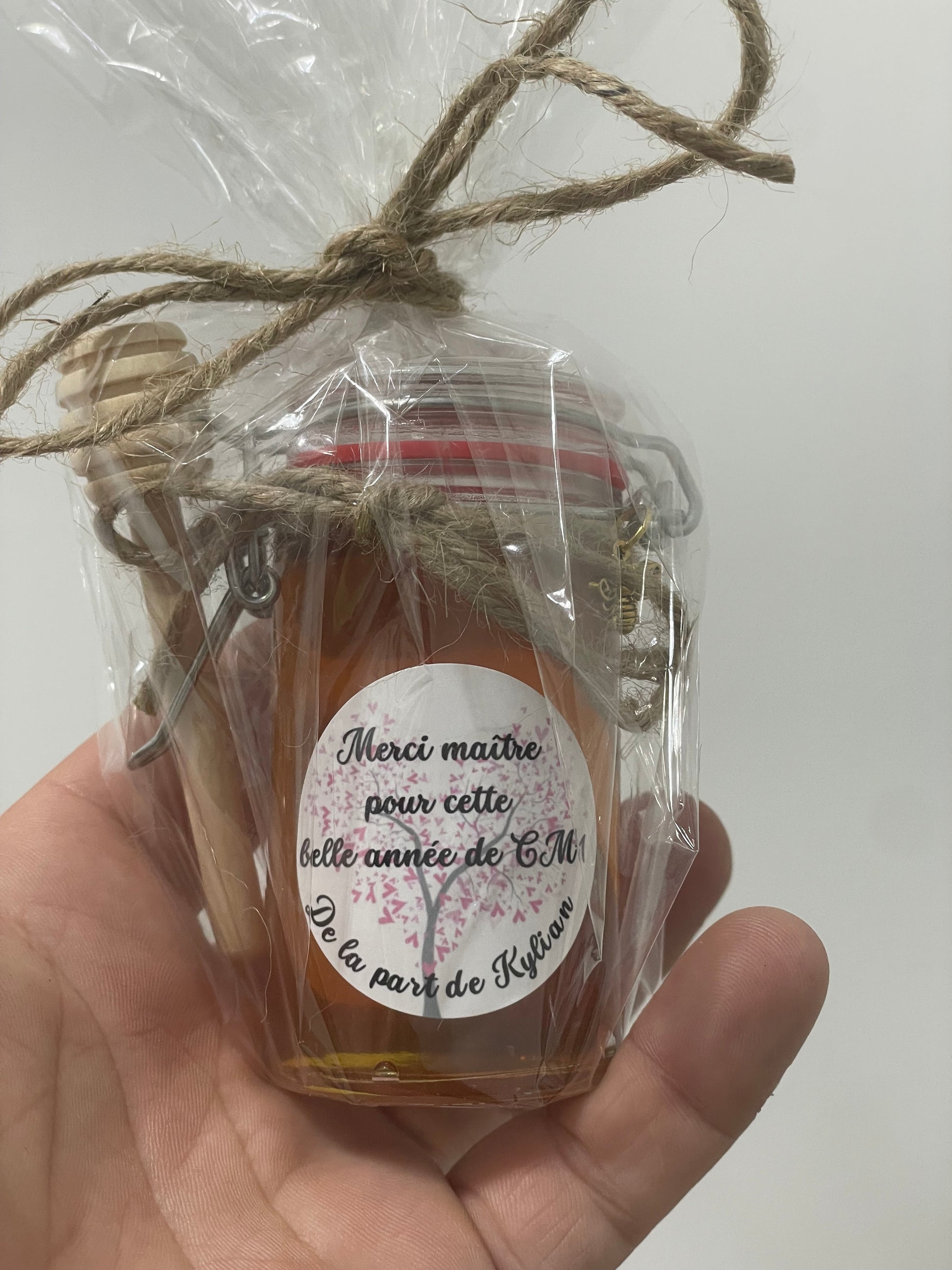🎁 Cadeaux de fin d'année scolaire maîtresse / maître / nounou Apidelice