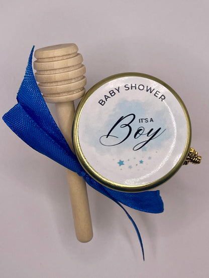 🐝 Pot De Miel 50G à personnaliser Pour Vos Baby Shower 🐝