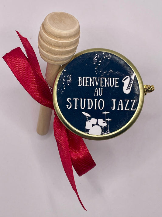 🐝 Pot De Miel 50G à personnaliser Pour Vos Entreprises et vos Clients 🐝