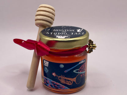 🐝 Pot De Miel 50G à personnaliser Pour Vos Entreprises et vos Clients 🐝