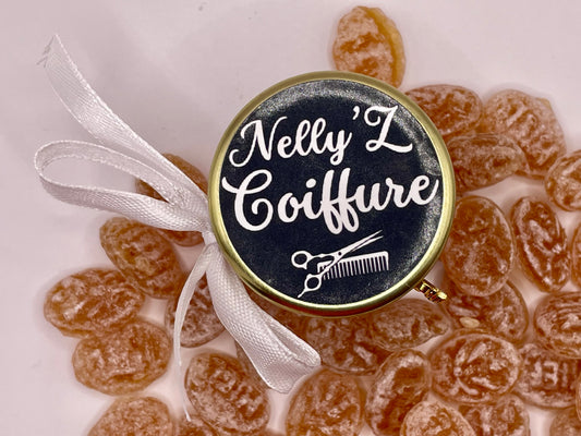 🍬Cadeaux invités- Pot De Bonbon Au Miel 40ml à personnaliser Pour Vos Entreprises Et Vos Clients 🍬