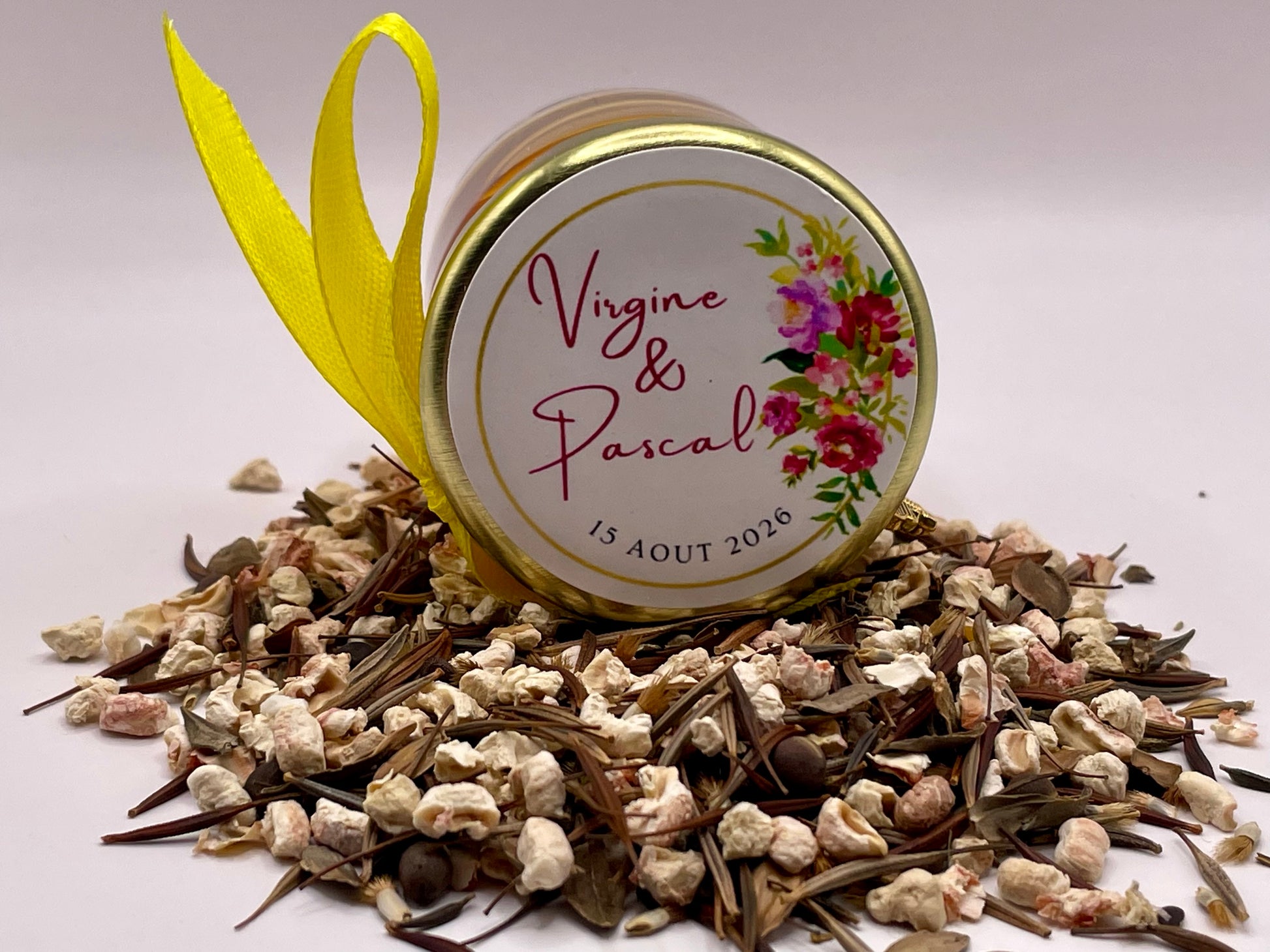 🌸 Cadeaux invités-Pot De Graine De Fleurs 40ml  🌸 Apidelice