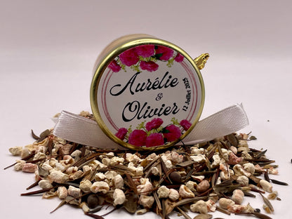🌸 Pot De Graine De Fleurs 40ml à personnaliser Pour Vos Mariage 🌸