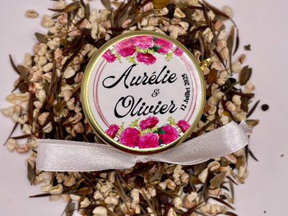 🌸 Pot De Graine De Fleurs 40ml à personnaliser Pour Vos Mariage 🌸