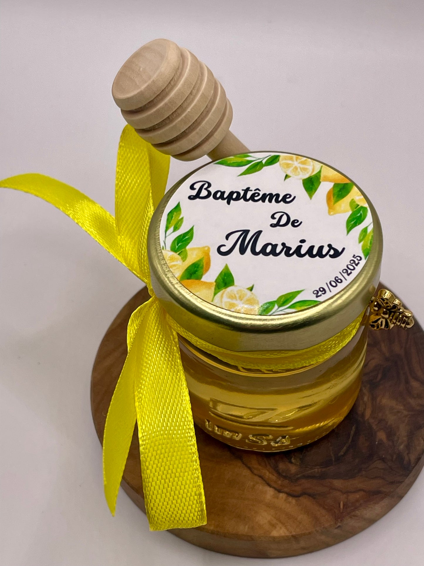 🐝 Echantillon - Cadeaux invités - Pot de 50G de Miel d'Acacia 🐝 Apidelice