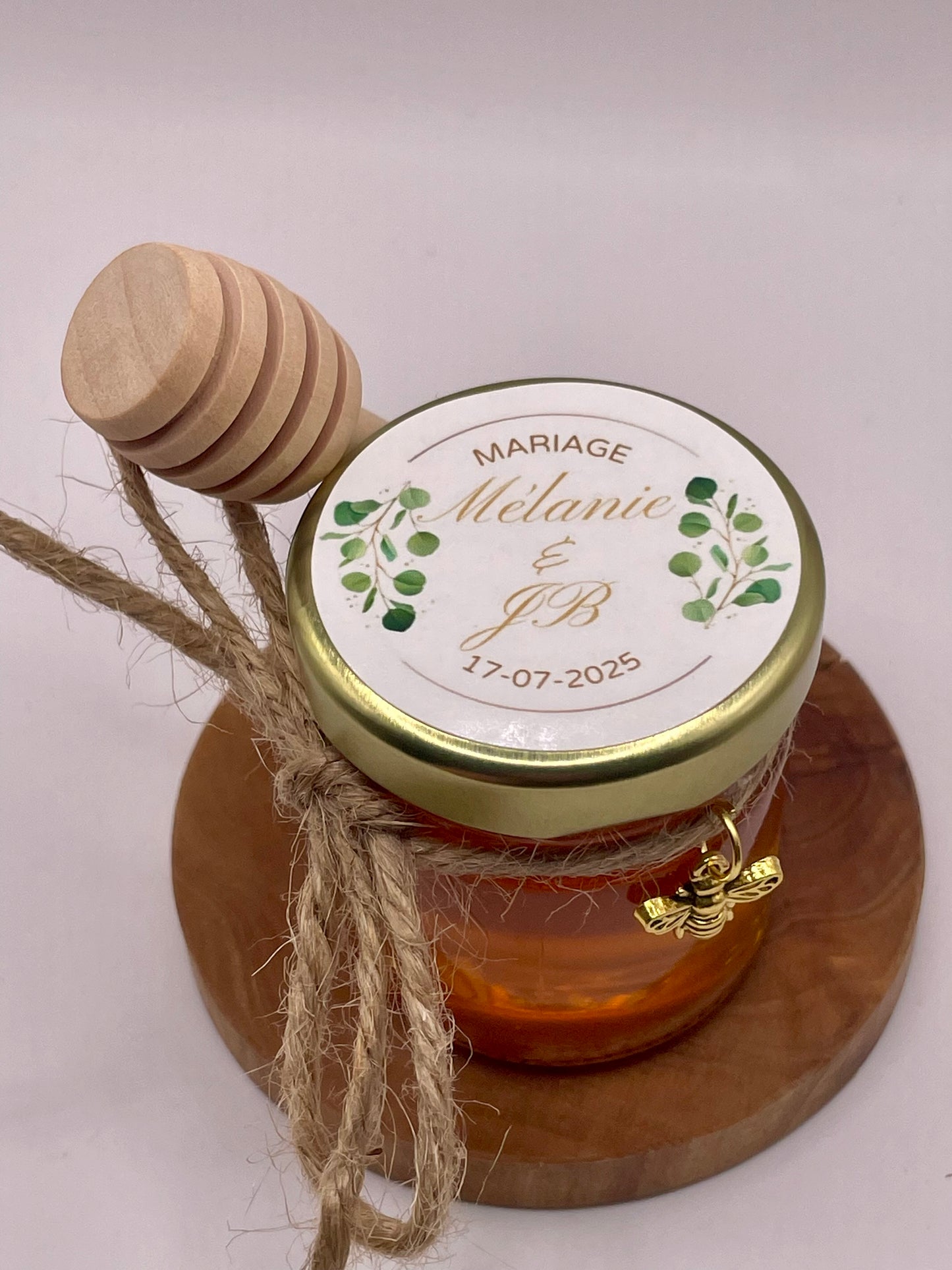 🐝 Echantillon - Cadeaux invités - Pot de 50G de Miel Châtaignier 🐝 Apidelice