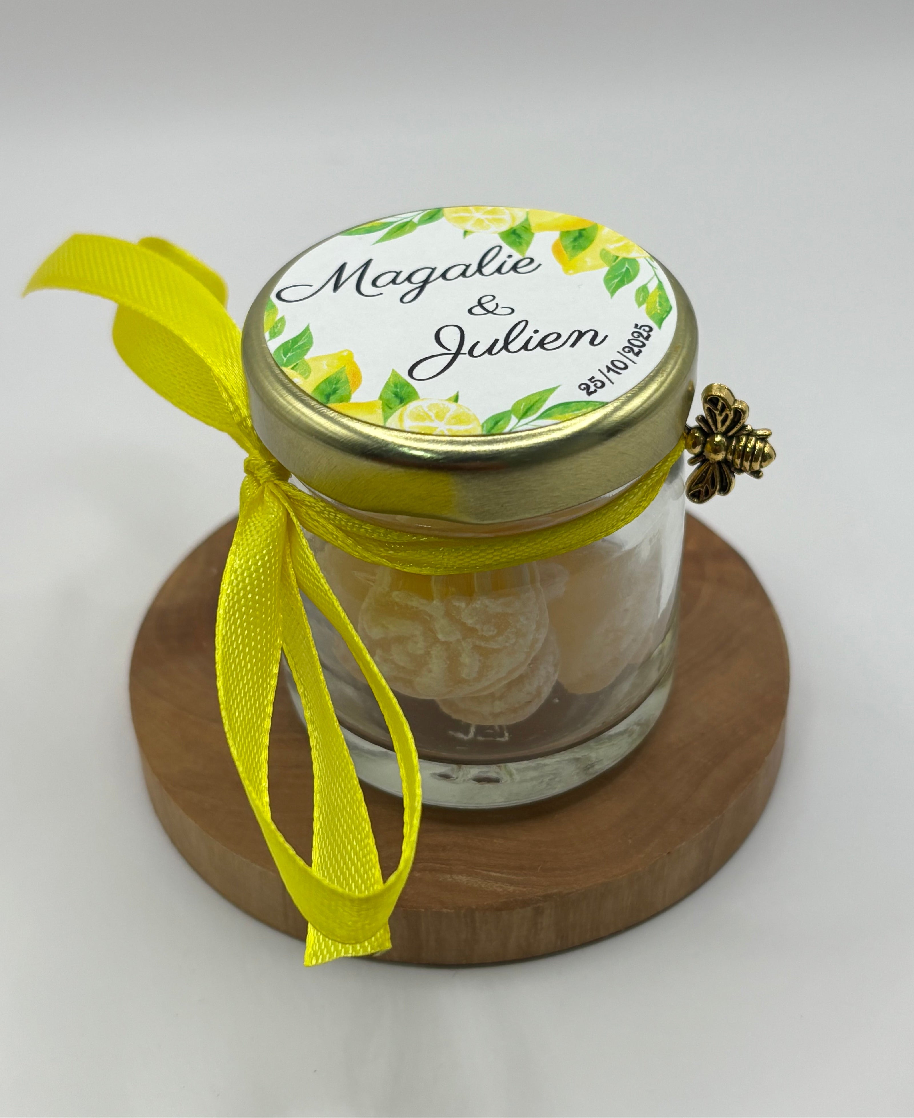 Cadeau invité - bonbon au miel - thème dolce Vita - Apidelice