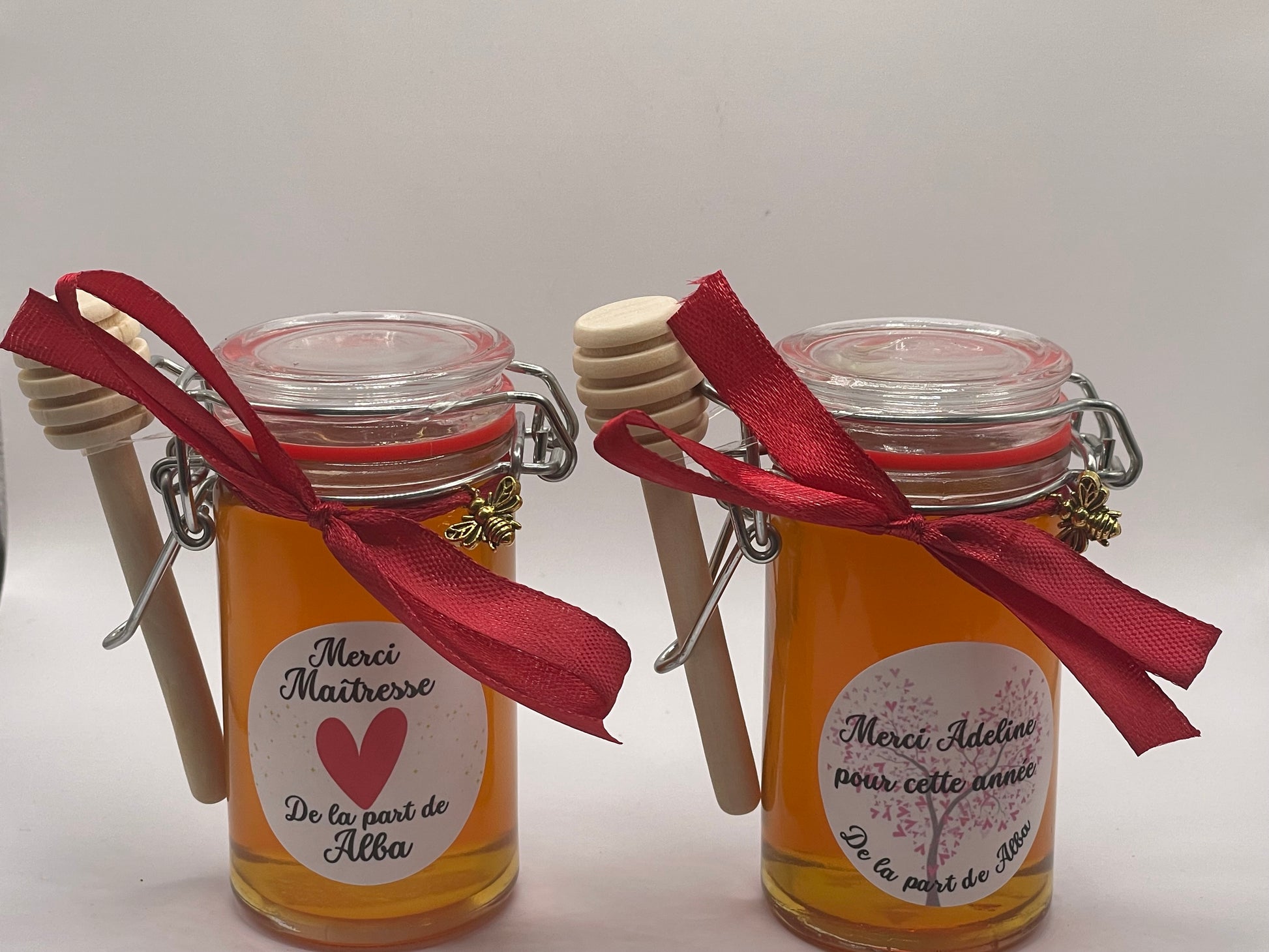 🎁 Cadeaux de fin d'année scolaire maîtresse / maître / nounou Apidelice