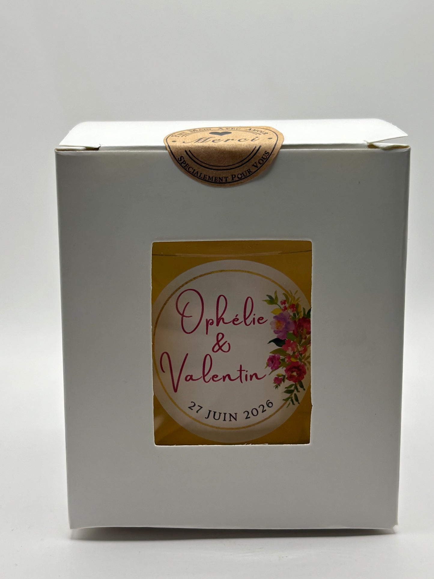 L'Écrin d'Apidelice – Pot de Miel 250g Personnalisé apidelice
