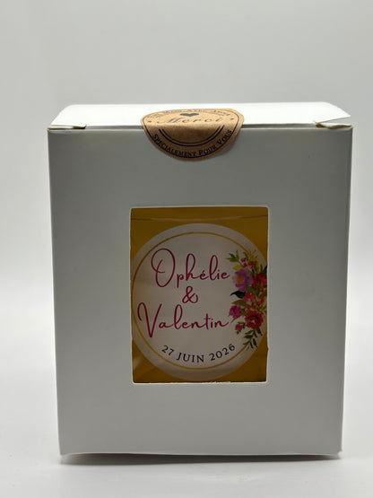L'Écrin d'Apidelice – Pot de Miel 250g Personnalisé apidelice